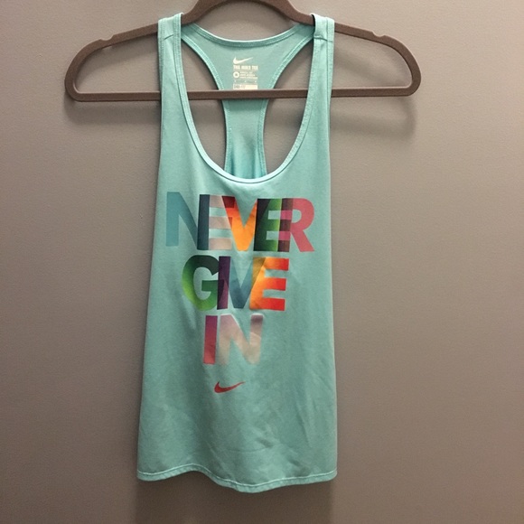 Nike Tops - Nike Never Give In Women’s Dri-Fit Tank Top